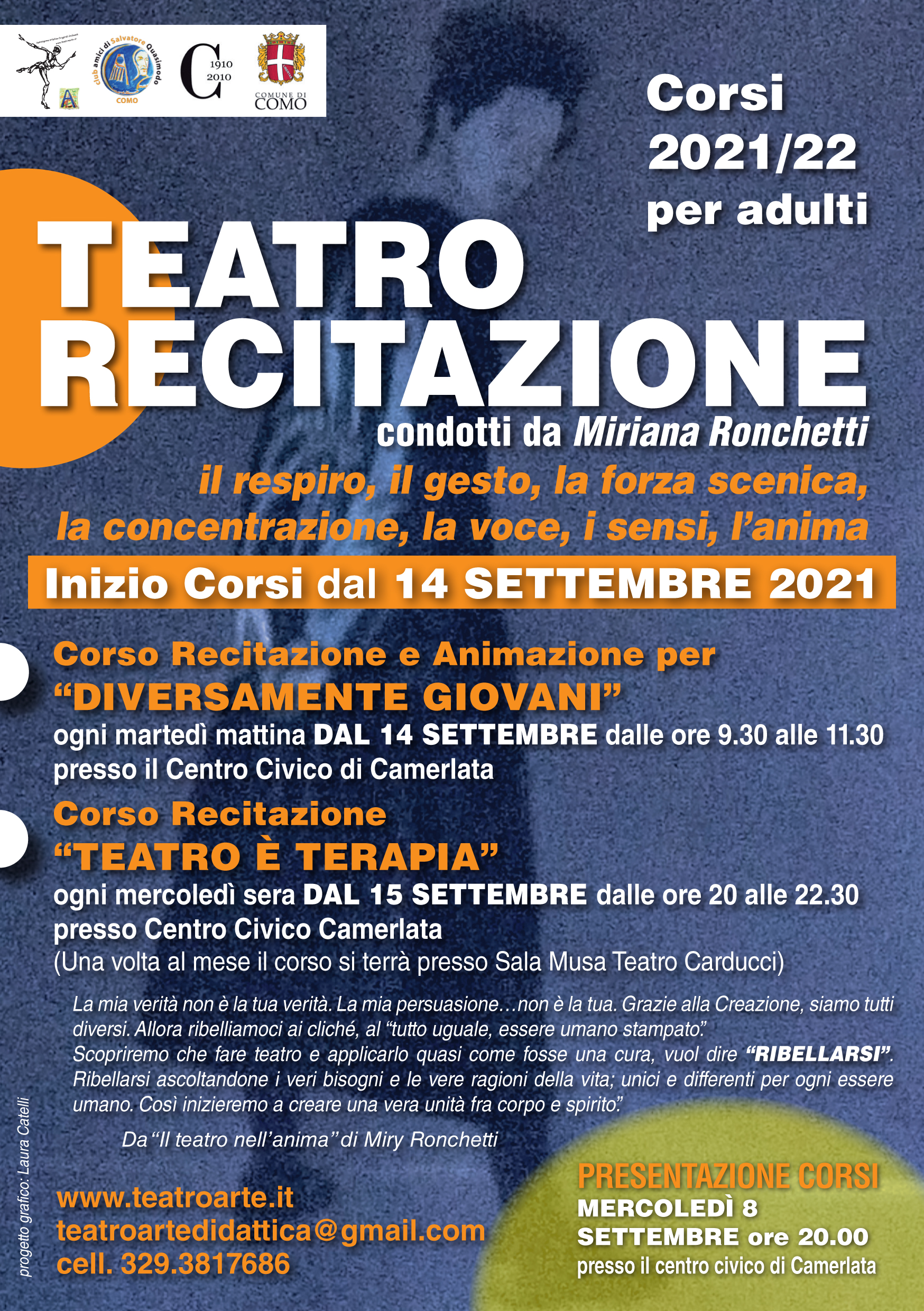 Corsi Teatro 2021/22 adulti