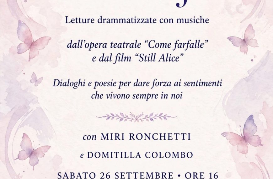 Recital “Come Farfalle” 26/09
